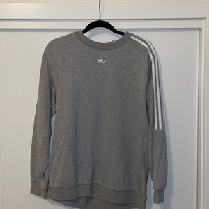 ADIDAS GREY CREWNECK